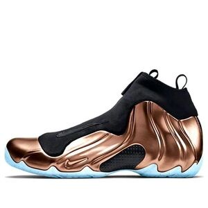 Air Flightposite
Nike Black and Bronze Athletic Shoes